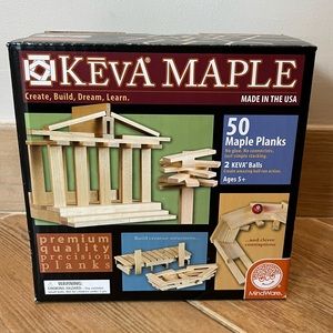 Keva Maple Plank Set- New in Box